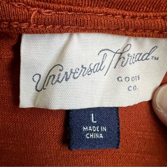 Universal Thread Long sleeve T-shirt with ruffle on sleeves - Picture 3 of 6